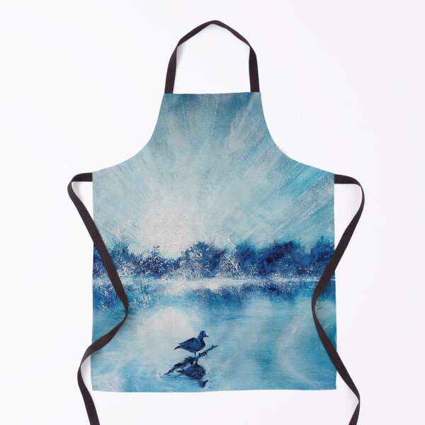 Item preview, Beautiful blue calm duck on the river painting designed and sold by Melissa Sadie Wright.