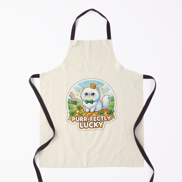 Item preview, St. Patrick’s Day Purr-fectly Lucky Cat – Cute Irish Kitty Sticker designed and sold by Nuist25.