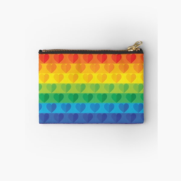 Item preview, Vibrant Rainbow Pride Heart Geometric Pattern designed and sold by DGtaLrtcom.