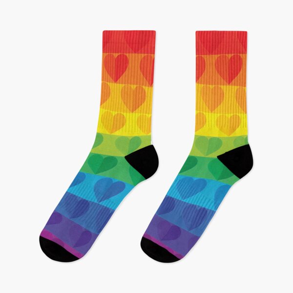 Item preview, Vibrant Rainbow Pride Heart Geometric Pattern designed and sold by DGtaLrtcom.