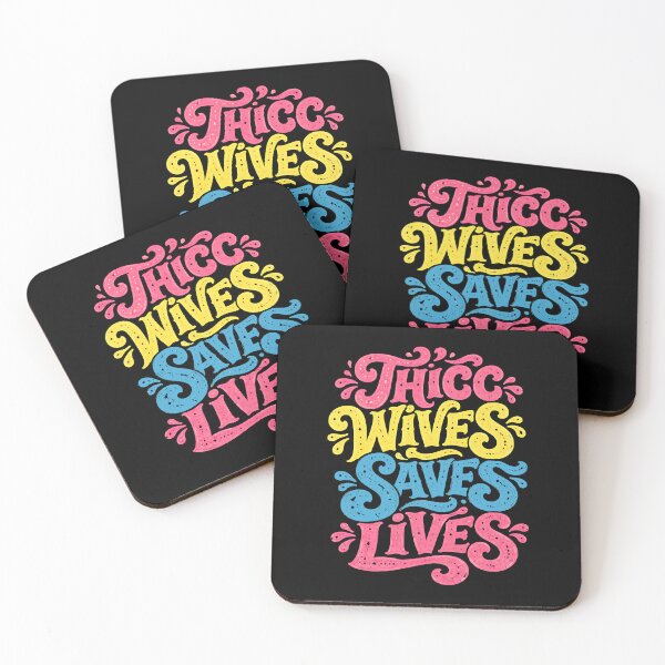 Item preview, Thicc wives saves lives designed and sold by projectmayflower.