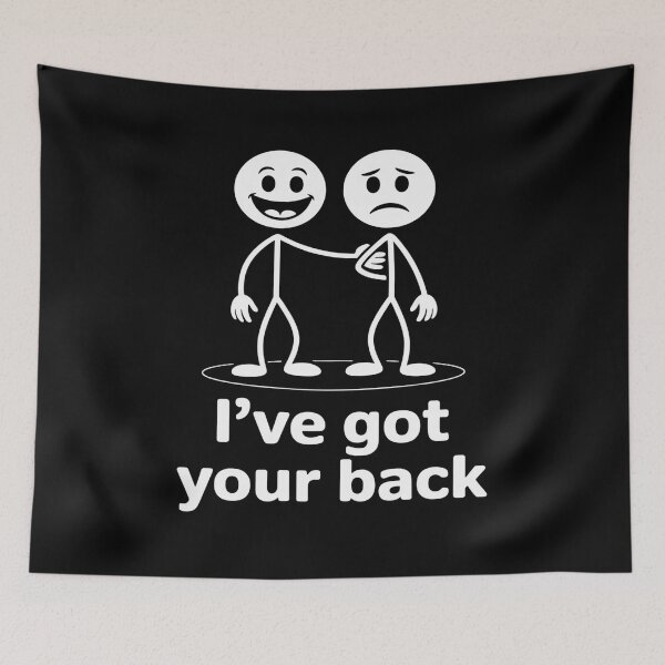 Item preview, I've Got Your Back Joke designed and sold by flagylART.