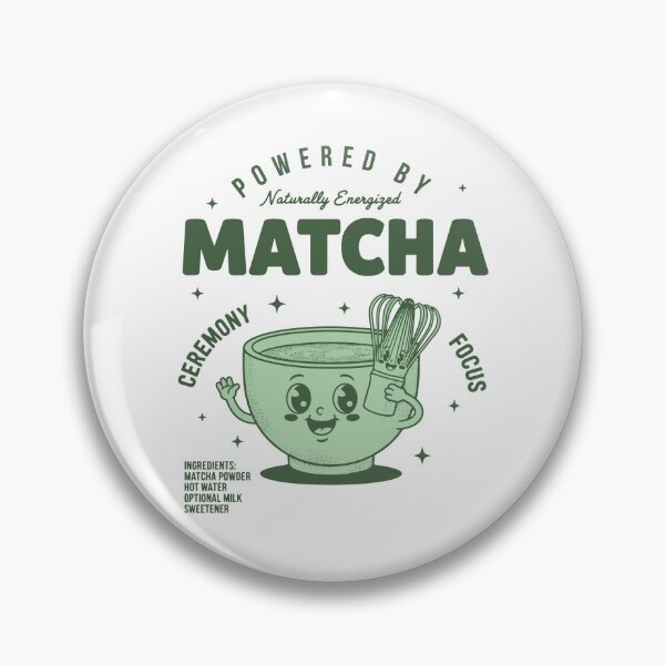 Item preview, Powered By Matcha Naturally Energized Tea designed and sold by LuminOrb.