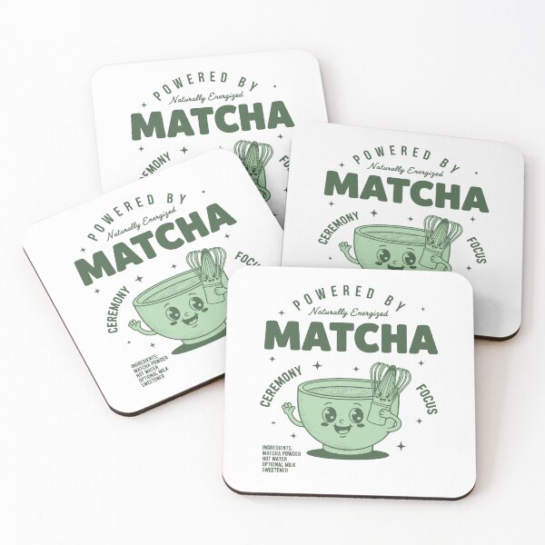Item preview, Powered By Matcha Naturally Energized Tea designed and sold by LuminOrb.