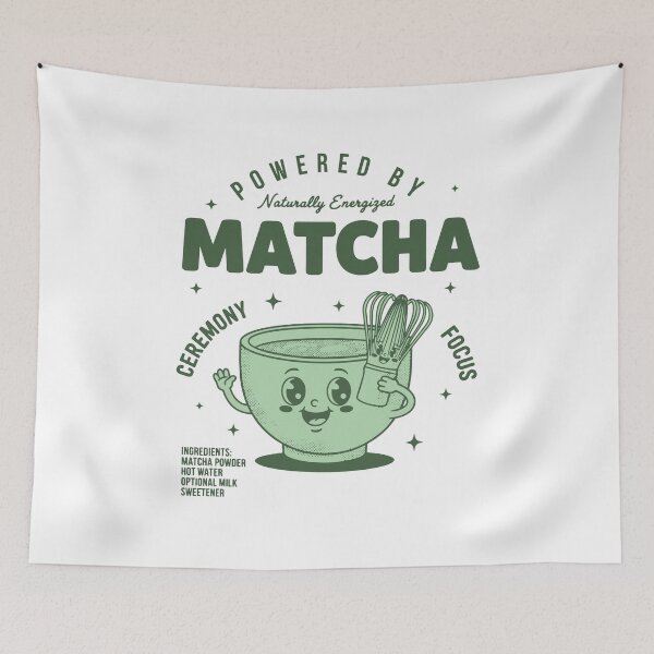Item preview, Powered By Matcha Naturally Energized Tea designed and sold by LuminOrb.