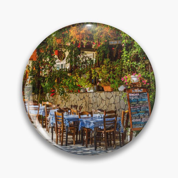 Item preview, Mediterranean Taverna in Lefkada, Greece designed and sold by Paul Thompson Photography.