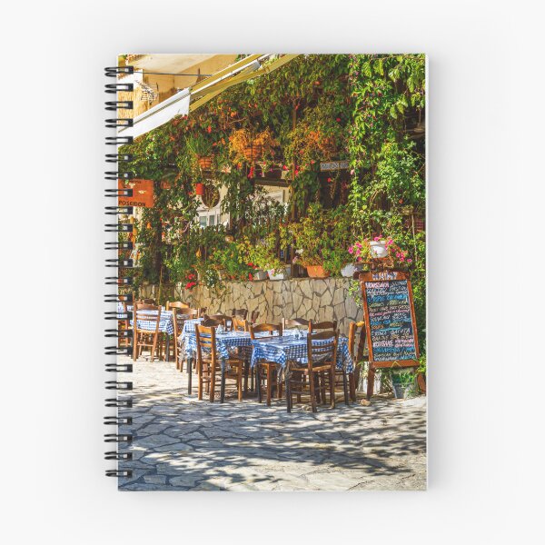 Item preview, Mediterranean Taverna in Lefkada, Greece designed and sold by Paul Thompson Photography.