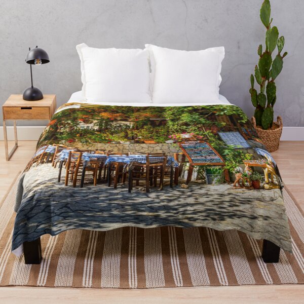 Item preview, Mediterranean Taverna in Lefkada, Greece designed and sold by Paul Thompson Photography.