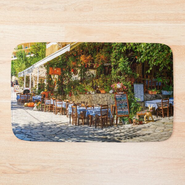 Item preview, Mediterranean Taverna in Lefkada, Greece designed and sold by Paul Thompson Photography.
