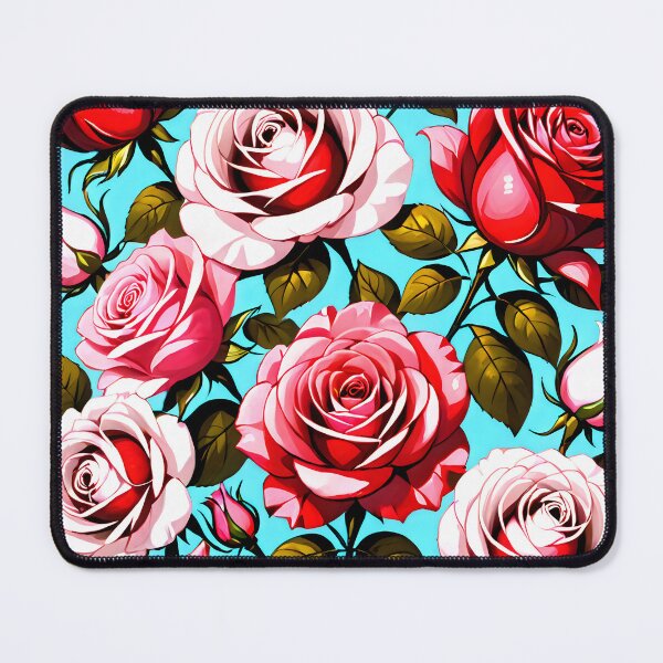 Item preview, Blooming Roses Creating a Timeless Floral Pattern. designed and sold by MissYouONLY.