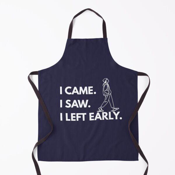 Item preview, I Came. I Saw. I Left Early – Funny Introvert Quote T-Shirt designed and sold by AppleMe.