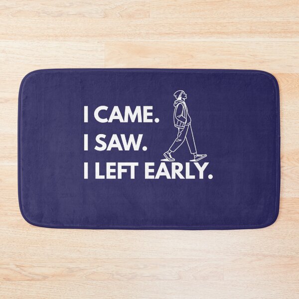 Item preview, I Came. I Saw. I Left Early – Funny Introvert Quote T-Shirt designed and sold by AppleMe.