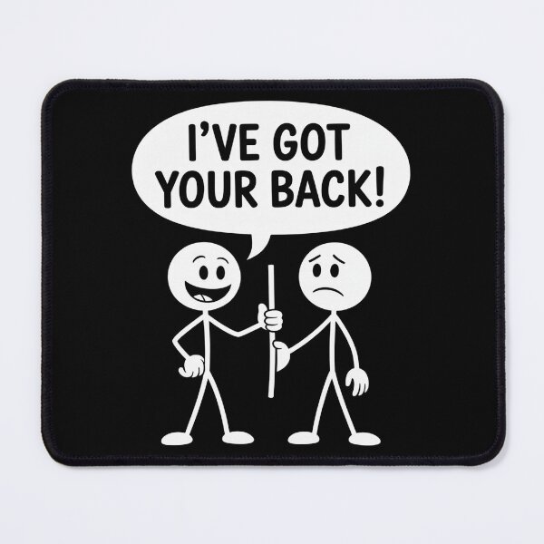 Item preview, I've Got Your Back Joke designed and sold by flagylART.