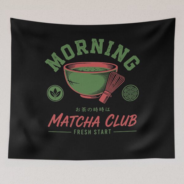 Item preview, Morning Matcha Club Fresh Start Green Tea Matcha designed and sold by LuminOrb.