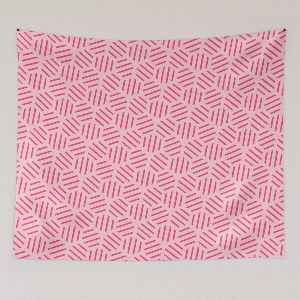 Item preview, Vibrant Pink Honey Bee Tessellation - Abstract Geometric Shape Pattern  - Gift Ideas For Mom designed and sold by RoyalStarsPatts.