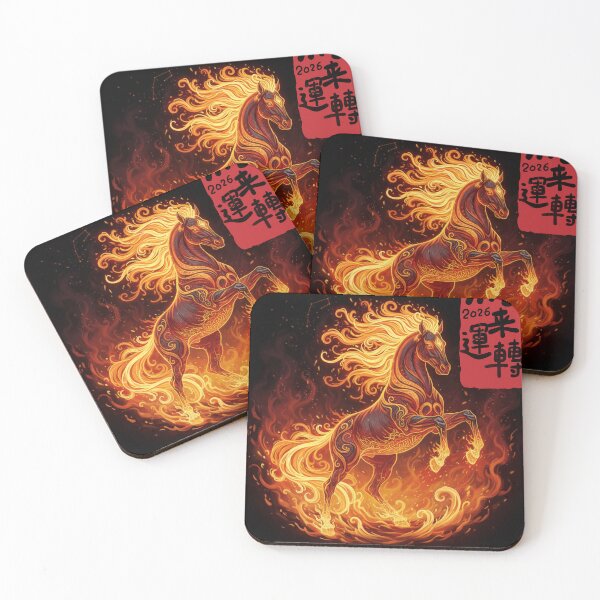 Item preview, Year of the fire horse designed and sold by whatthefoxsays.