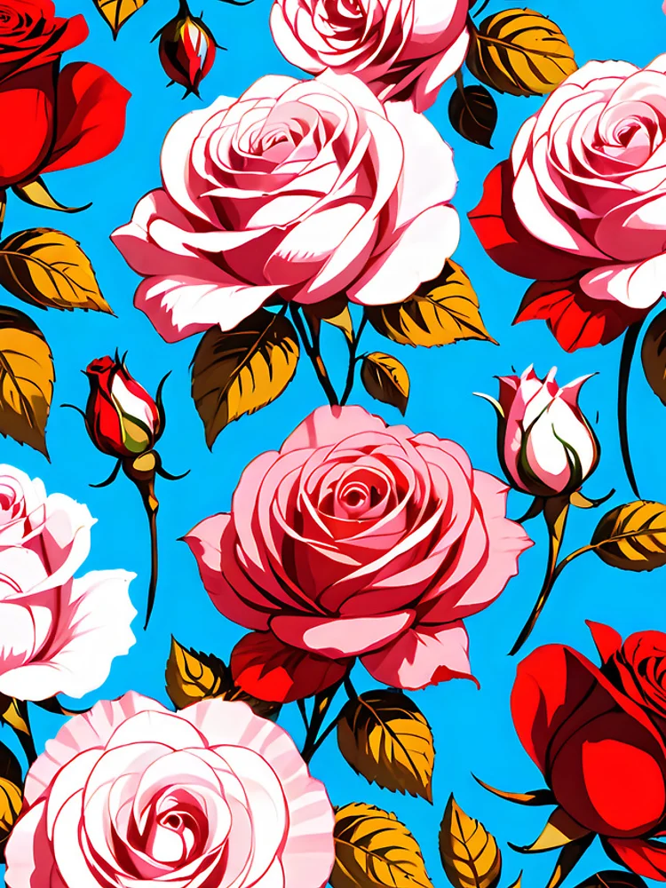 Thumbnail 4 of 4, iPhone Case, Floral Roses Composition Floral Roses Composition. designed and sold by MissYouONLY.