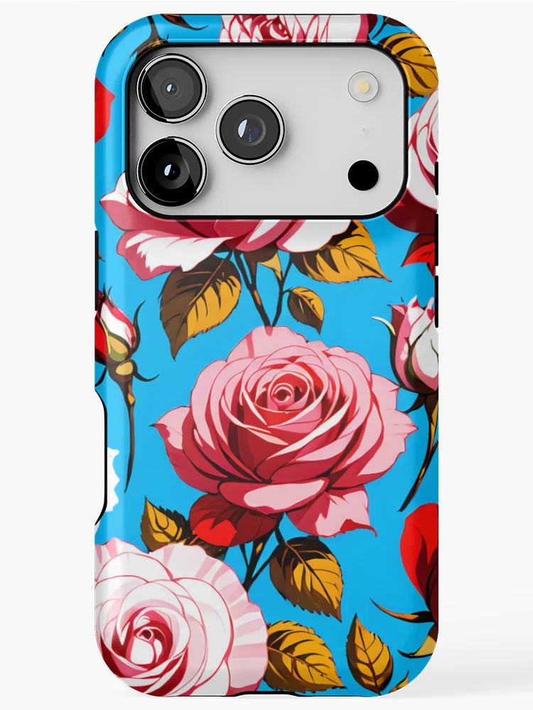 Thumbnail 1 of 4, iPhone Case, Floral Roses Composition Floral Roses Composition. designed and sold by MissYouONLY.