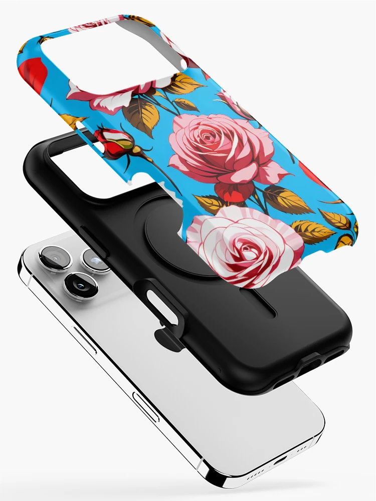 Thumbnail 2 of 4, iPhone Case, Floral Roses Composition Floral Roses Composition. designed and sold by MissYouONLY.
