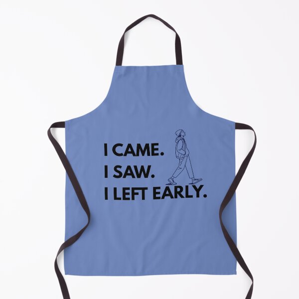 Item preview, I Came. I Saw. I Left Early – Funny Introvert Quote T-Shirt designed and sold by AppleMe.