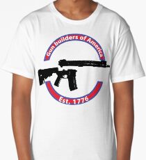 Gun Builder Logo Long T-Shirt
