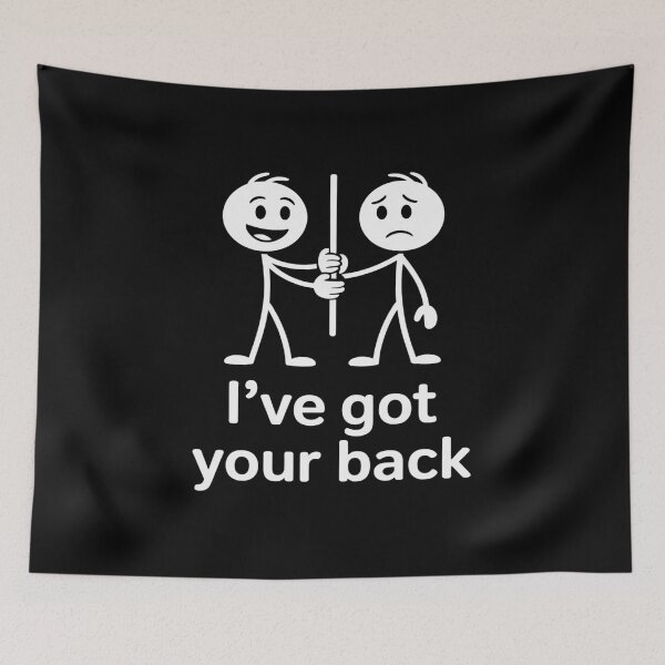 Item preview, I've Got Your Back Joke designed and sold by flagylART.