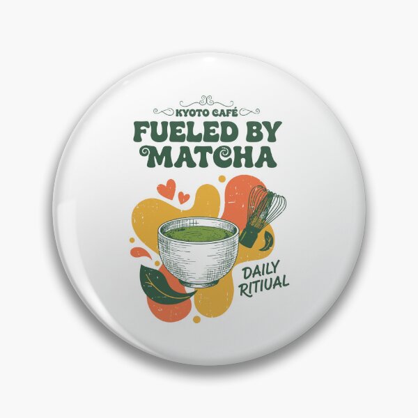 Item preview, Fueled By Matcha Kyoto Cafe Daily Ritual Tea designed and sold by LuminOrb.