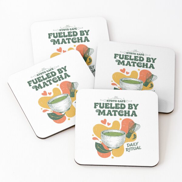 Item preview, Fueled By Matcha Kyoto Cafe Daily Ritual Tea designed and sold by LuminOrb.
