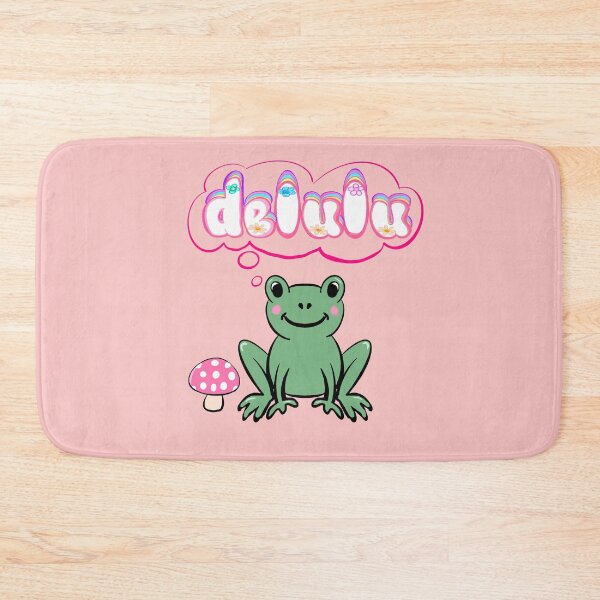 Item preview, Delulu Frog - cottage core sarcastic funny humor designed and sold by Artonmytee.