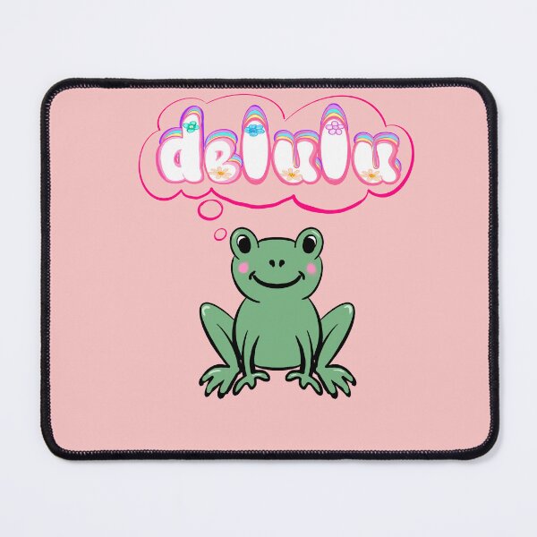Item preview, Delulu Frog humour - cottage core sarcastic funny humor designed and sold by Artonmytee.