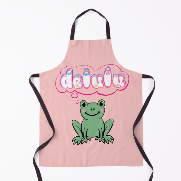 Item preview, Delulu Frog humour - cottage core sarcastic funny humor designed and sold by Artonmytee.