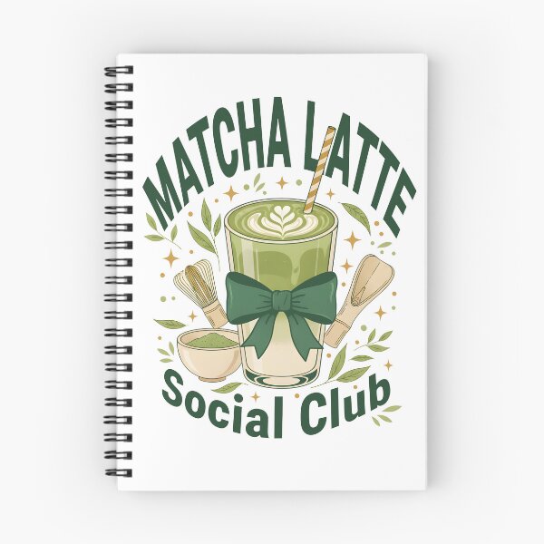 Item preview, Matcha Latte Social Club Green Tea Matcha Lover designed and sold by LuminOrb.