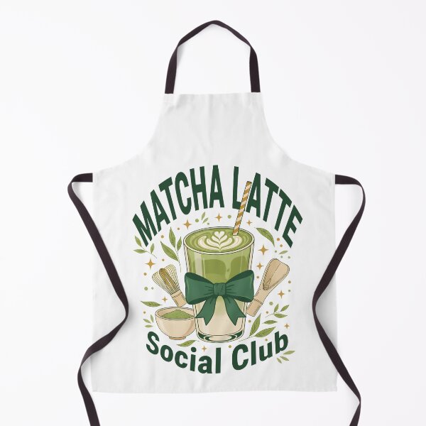 Item preview, Matcha Latte Social Club Green Tea Matcha Lover designed and sold by LuminOrb.