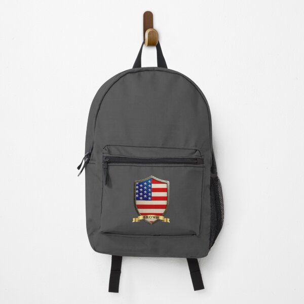 Item preview, USA Heritage Shield for Brown designed and sold by Highlandkings.