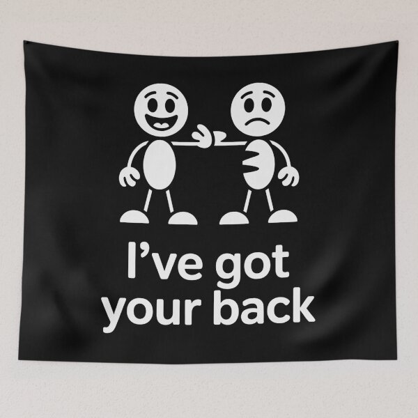 Item preview, I've Got Your Back Joke designed and sold by flagylART.