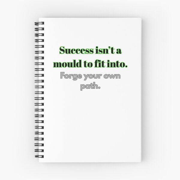 Item preview, "Success Isn't A Mould To Fit Into. Forge Your Own Path." - Motivational Entrepreneur T-Shirt, Independent Mindset designed and sold by BennDeLeon.