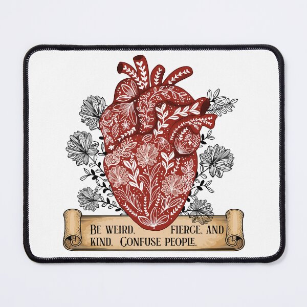 Item preview, Be weird, fierce and kind. Confuse people. designed and sold by witchlingart.
