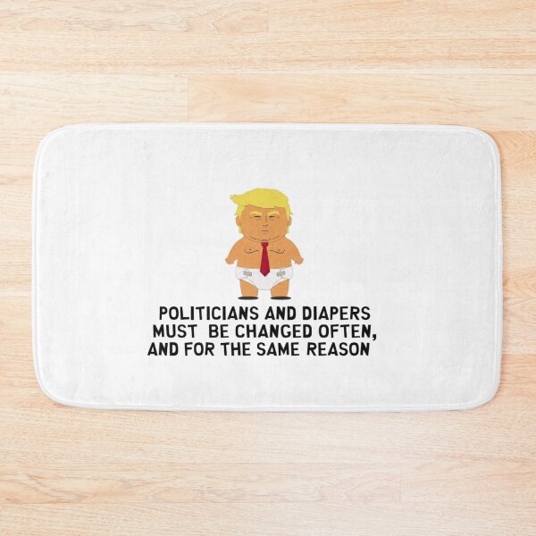 Item preview, Donald Trump, Diapers, parody, funnyfits70, Humor, Funny, retro, vintages, funny quotes, animal humor, designed and sold by FunnyFits70.