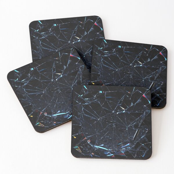 Item preview, Shattered Reality – Prism Cracked Glass Abstract designed and sold by HarmonicBrush.