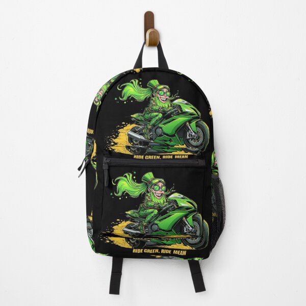 Item preview, Irish Luck Motorcycle Art for St. Patrick’s Day | Bold Biker Shirt designed and sold by YourTrendyTees.