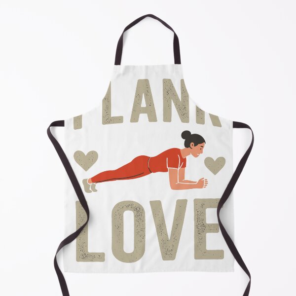 Item preview, Plank Love Fitness Woman Graphic | Core Workout Gym Motivation Tee Design designed and sold by CyberWindow.