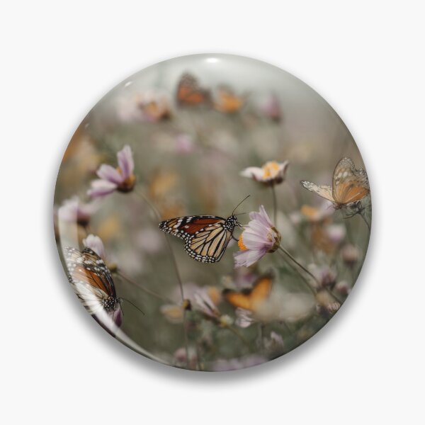 Item preview, Butterfly Haven in Wildflower Field – Dreamy Nature Close-Up designed and sold by EK-World.