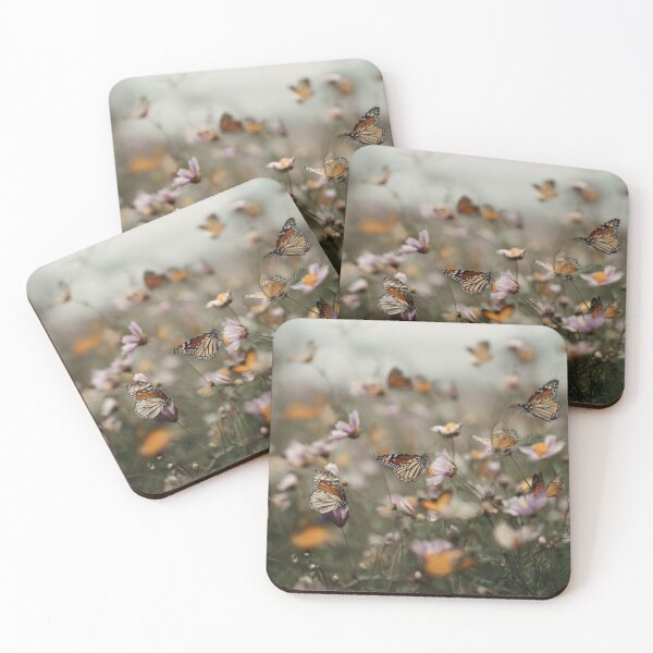 Item preview, Butterfly Haven in Wildflower Field – Dreamy Nature Close-Up designed and sold by EK-World.
