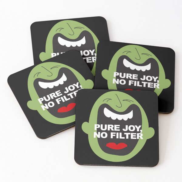 Item preview, Pure Joy No Filter Happy Emoji Art designed and sold by hassanaljaziri.