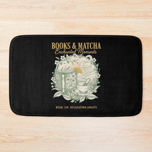 Item preview, Books And Matcha Enchanted Moments Green Tea designed and sold by LuminOrb.