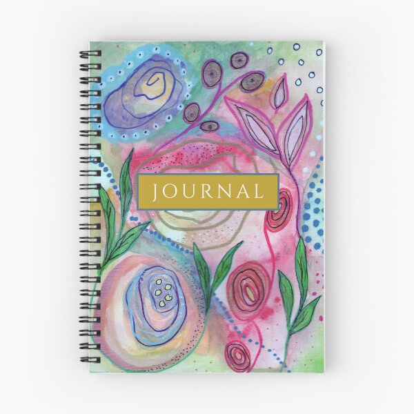Item preview, Whimsical Floral Journal for Creatives and Thinkers designed and sold by LaurelDoggett.