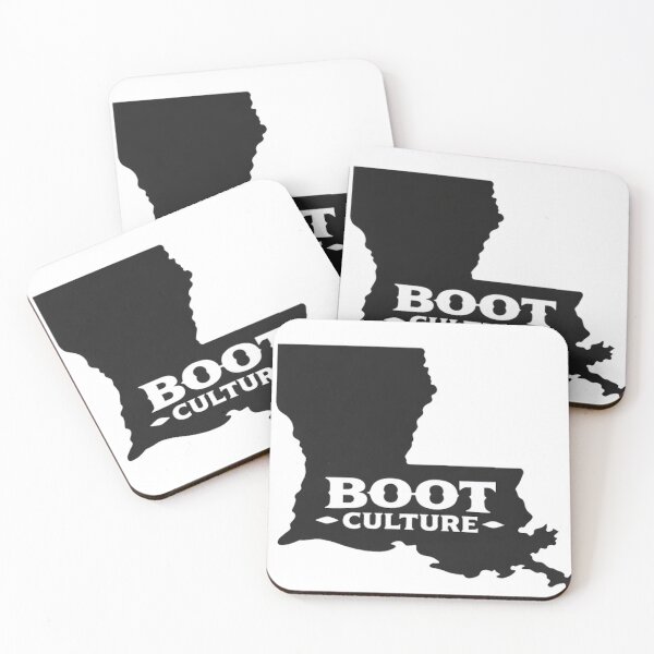 Item preview, Boot Culture Louisiana Black Logo | Southern Pride Minimal Design designed and sold by Boot Culture.