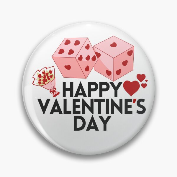 Item preview, happy valentines day dice designed and sold by FaridShop ⭐⭐⭐⭐⭐.