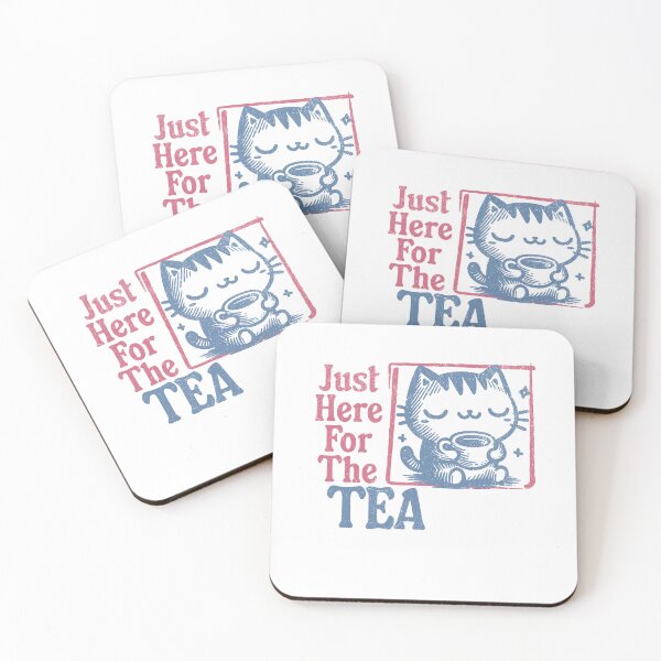 Item preview, Cat and Tea Shirt designed and sold by ActOneDeisgns80.
