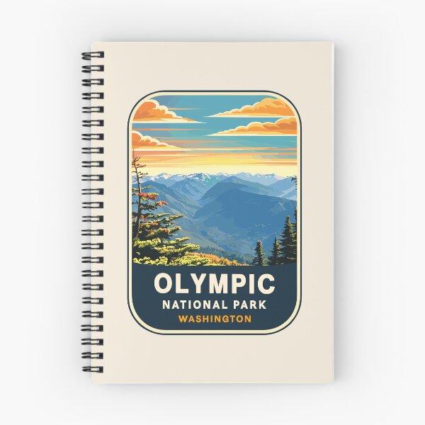 Item preview, Olympic National Park Sticker designed and sold by Gideon Emmerich.